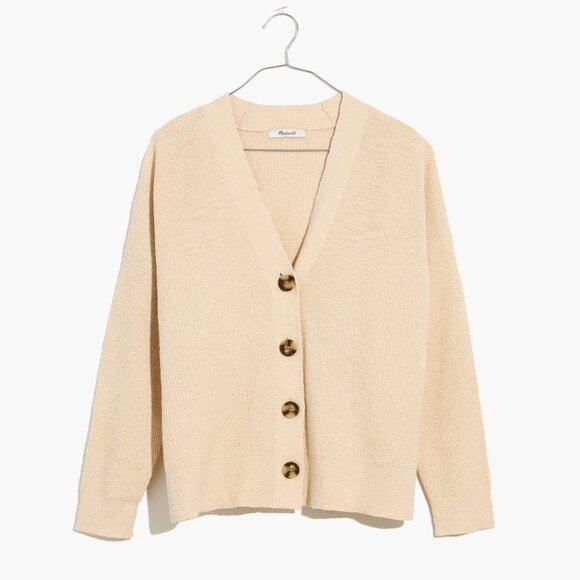 Madewell Sweaters - Madewell Cream Cardigan Size L